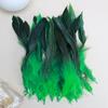 En stock, 50 plumas de pollo moradas naturales de 6-8 pulgadas, accesorios hechos a mano para bricolaje, accesorios de tiro, accesorios de ropa