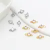 Cobre Ouro Real 18K Micro-Incustado Zircônia Cruz Duplo Pingente Pingente de Abertura Única Pulseira Colar Acessórios de Joias DIY D44