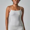 Colete de Algodão Transfronteiriço Estilo Kardashian Algodão Stretch Amônia Alça Cor Sólida Sem Bojo Colete Top Interno