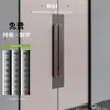 Manija de Puerta Personalizada de Fábrica Estilo Chino Manija de Puerta de Vidrio Incrustaciones de Jade Caja de Lujo Club Manija de Puerta de Madera