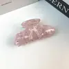 Pasador de Pelo de Diamante con Lazo Diseño Sueco de Nicho Pinza Tiburón Pasador Pinza para el Cabello Pinza de Pato Pinza Rota para Mujer
