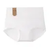 Ropa Interior de Mujer Cómoda y Transpirable de Algodón 100% de Grado A, Cintura Alta, Bragas con Entrepierna Antibacteriana de Ácido Poliláctico 7A, Amigable con la Piel