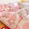 2026 Nuevo Juego de Cuatro Piezas de Algodón Puro Sanrio Serie Original Autorizado