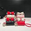 Bolsa de Ombro Simples Versátil com Laço 2026 Bolsa de Mão Feminina de Alta Qualidade Crossbody Moda Versátil Leve Pequena Bolsa Tendência