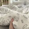 Capa de Edredom de Fio Dupla Camada Classe A Peça Única Capa de Edredom Duplo Doméstica Compra Única Dormitório Estudantil Nantong Roupa de Cama de Solteiro