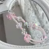 Venta al por mayor del fabricante Nuevo modelo Gato Kt Lazo Cadena para teléfono Colgante de cadena para teléfono con cuentas hecho a mano Decoración para niñas