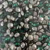 Strass com Fundo Pontiagudo 6mm 8mm, Decorações Grandes Quadradas para Nail Art, Strass de Cristal, Brilho Super Intenso Aurora Iridescente para Decoração de Unhas DIY
