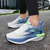 Zapatillas de Correr de Placa de Carbono Transpirables 46 Juvenil 47 Estudiante 48 Zapatillas Deportivas Ultraligeras Amortiguadoras Talla Grande
