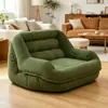 Sofá acogedor tamaño matrimonial para apartamentos pequeños, sala de estar, balcón, tatami de suelo, sofá cama de dormitorio con estructura de hierro, de tres plazas