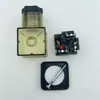 Conector de Caja de Conexiones para Válvula Solenoide Hidráulica de Pulso DIN43650A Luz LED Transparente 2+1GND3+1GND