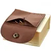 Bolsa de Terciopelo de Microfibra Multifuncional con Compartimentos Personalizada de Lote Pequeño de Fábrica con Orificios Separados para Aretes, Bolsa para Joyería Antiarañazos