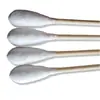 Cotonetes Personalizados para Limpeza e Cuidados 7,5/15cm Cotonetes de Algodão Absorventes Descartáveis Cotonetes de Algodão para Armas Cotonetes de Algodão de Cabeça Única para Limpeza de Ouvidos
