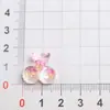 Lentejuelas Facetadas de Alto Brillo con Degradado Arcoíris Parche de Resina con Pegamento AB Pegatinas para Zapatos de Mickey Mouse Frescas y Lindas Accesorios de Pegamento Crema