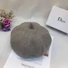 Chapéu de pintor com circunferência de cabeça grande outono e inverno Nova Estrela de anis chapéu de jornaleiro casual versátil boina britânica retrô feminino