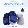 Almohada inflable en forma de U almohada linda para el cuello almohada de soporte para el cuello para exteriores almohada para el cuello almohada de viaje almohada para la siesta