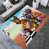 Equipo Wang Wang de Dibujos Animados y Animación Transfronteriza Decoración para Dormitorio Infantil Manta de Cabecera Alfombra de Juego para Gatear para Tienda Completa de Sala de Estar