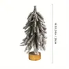 Mini Árvore de Natal Transfronteiriça Pe Desktop Árvore Pequena Decoração Criativa para Casa Cedro Artificial 20cm