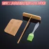 Herramientas para panqueques, rastrillo de bambú, plancha, panqueque de empuje, libélula de bambú, raspador para panqueques, cepillo para panqueques, cepillo para frutas, venta de pastel de huevo