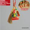 Bolsita del Festival del Bote del Dragón para niños, cordón multicolor para colgar en el cuello, bordado de cabeza de tigre, monedero, colgante de silbato, bolsita de paz para bebés Duanyang