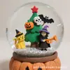 Adornos de Bola de Cristal de Resina Personalizados de Halloween Estilo Arcilla Pintada a Mano Soportes para Escenas de Interior Personalización según Dibujos