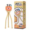 Luz Noturna de Polvo Transfronteiriça Mini Estudante Fofo Desenho Animado Suporte de Mesa para Celular Brinquedo Criativo Pequeno Ornamento