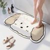 Alfombra Absorbente para Puerta de Baño y WC, Antideslizante, Secado Rápido, Alfombra de Piso para Baño del Hogar, Alfombra de Piso de Diatomeas de Dibujos Animados, Disponible para Dropshipping