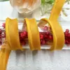 En stock 1cm tela de color banda para cinturón de madre tira para envolver cuerda enrollable funda de almohada colcha zapatos y sombreros para visita a domicilio accesorios de ropa cincha