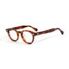 Montura de gafas vintage para mujer, estilo ins, lisa, cuadrada, de resina, con placa de alta textura, montura de gafas para miopía para hombres, venta al por mayor