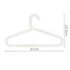 Prateleira de Roupa Sem Costura Cabideiro Guarda-Roupa Plástico Doméstico Multifuncional Antiderrapante Roupa Quarto Feminino Branco Suporte de Roupa Atacado