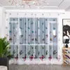 Dadi Teliya Sudeste Asiático Aliexpress Mariposa Colorida Pantalla Transparente Estampada Cortina Terminada Venta Directa del Fabricante de Origen