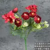 Manojo Simulado de Brotes de Rosa Té Casa Decoración Rosas Hechas a Mano Disposición Escena de Boda Transfronterizo Adornos de Flores Artificiales Venta al Por Mayor