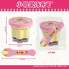 Juguete de Juego de Simulación Pudín Juguete para Alimentar Ramen Regalo de Cumpleaños Oso Bento Mango Cono de Helado Muñeca de Tela para Alimentar