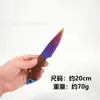 Obsidiana Cristal Natural Ópalo Cuchillo Hacha Espada Sin Filo Modelo Csgo Cuchillo Golpeado a Mano Cuchillo de Mena Wholesale