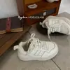 Zapatos de Skate para Niños 2026 Otoño Nuevo Estilo Coreano Zapatos Infantiles Zapatos Deportivos para Niños Estudiante Versátil Casual Zapatos Blancos Niñas