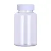 Botellas Transparentes de Boca Ancha de 30ml y 50ml en Stock para Venta al por Mayor, Botellas de Plástico PET, Botellas Pequeñas de Plástico para Medicina de Grado Alimenticio, Botellas de Plástico con Dispensador
