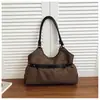 Bolsa Tote de Ombro Único de Alto Padrão Feminina 2026 Nova Chegada de Outono Bolsa de Mão com Design de Cinto Bolsa Transversal para o Dia a Dia
