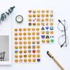 Emoji Expressão Adesivos iPhone WeChat QQ Handbook Bolsa Álbum diy Adesivos Decorar Bonito Rindo Chorando Padrão de Rosto