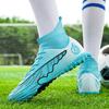 Sapatos de futebol transfronteiriços plus size 2023 novos sapatos de treino juvenil masculino e feminino com absorção de choque de unhas quebradas tênis de competição respiráveis profissionais