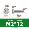 Tornillos para Muebles de Acero Inoxidable 304 con Cabeza Hexagonal, Extremo Plano, Redondo, Chaflán