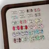 Rhinestones K9 de Alta Calidad en Forma de Huevo de Paloma Sin Base para Uñas, Rhinestones Apilados Minimalistas de Lujo Ligero, Accesorios de Uñas Portátiles