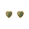 [Ice Meng] Aretes de amor estilo Maillard aretes de acero inoxidable joyería transfronteriza europea y americana para E559