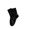 Calcetines de Estilo Nuevo para Primavera y Otoño para Mujer, Calcetines Lisos Ultra-Delgados de Media Pantorrilla, Calcetines Absorbentes de Sudor, Calcetines Holgados Transpirables con Lazo para Niñas