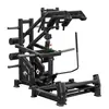 Entrenador de Sentadillas para Cadera y Piernas Máquina de Sentadillas Comercial para Gimnasio con Placas de Peso Libre Dispositivo Integral de Entrenamiento de Cadera y Piernas