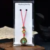 Cordón para Teléfono Móvil Original Tejido a Mano Ocho Santos Patronos 1.5 Thangka Pintado en Oro Colgante para Teléfono Móvil Colgante para Bolso Unidad USB