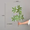 Rama Grande de Madera con Forma de Pico de Pato de Hoja de Dinero Artificial para Arreglos Decorativos en Habitaciones Modelo, B&Bs, Salas de Estar y Decoración del Hogar