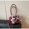 Bolsa Feminina de Grande Capacidade Transfronteiriça, Versátil para o Verão 2025, Nova, Casual, Nicho, Estilo Coreano, Bolsa de Ombro/Axila, Bolsa Almofada