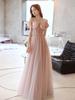 Vestido de Um Ombro Cor de Torrada para Noiva 2026 Novo Vermelho Casamento Noivado Vestido de Festa Elegante de Alta Qualidade Longo