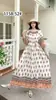 Vestido de Algodão Casual Europeu e Americano Transfronteiriço Plus Size Feminino de Caimento Solto para Férias na Praia de Verão, Adequado para Mulheres Plus Size e Grávidas