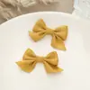 Tecido de Venda Quente Acessórios de Laço Mini Laço de Fita Fosca DIY Acessórios de Cabelo Grampo de Cabelo Laço Produto Semi-Acabado