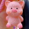 Llavero de pato amarillo de resina de dibujos animados con lana, creativo, para pareja, mochila, colgante de dinosaurio, llavero de coche exquisito para mujer